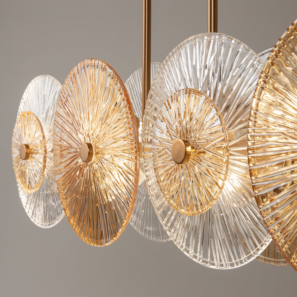 Aster Suspension luminaire doré