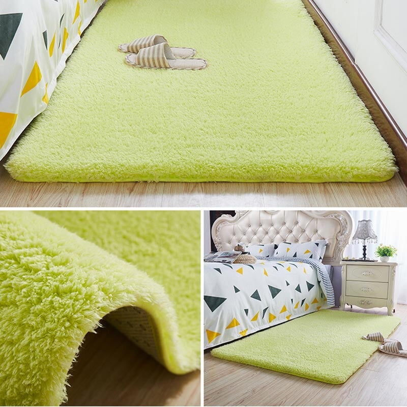 Nordic Fluffy Carpet For Bedroom Living Room Large Size Plush Anti-slip Soft  Door Mat White pink Red Children's Rugs For Room | Designix - 0 YGR-8 40X60cm 15x23inch  - https://designix.fr/