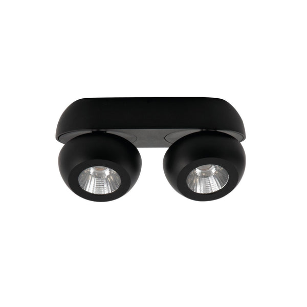 Plafonnier GON noir, L 25 cm (9105102)