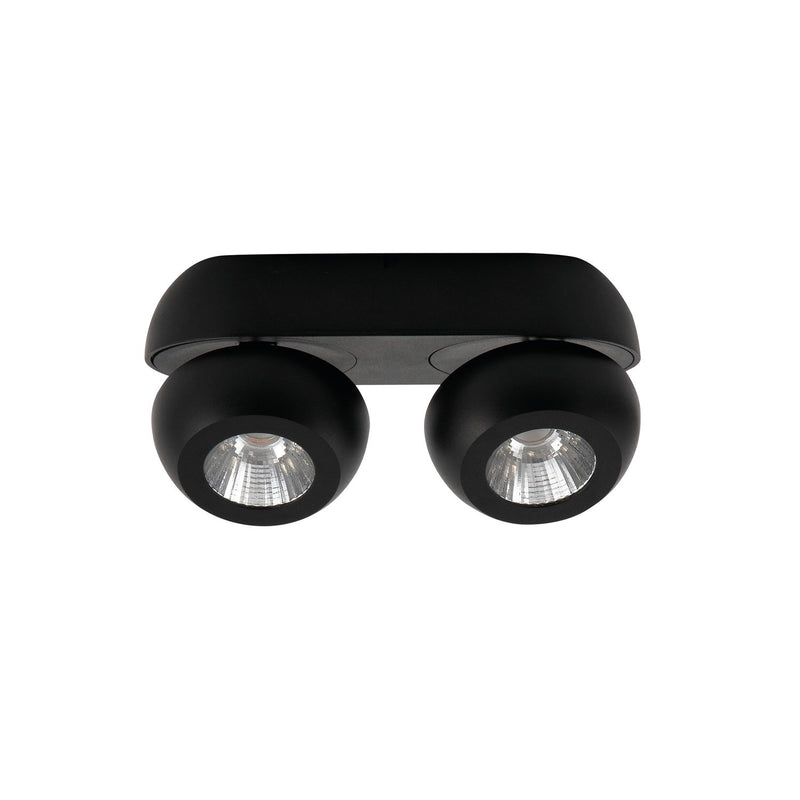 Plafonnier GON noir, L 25 cm (9105102)