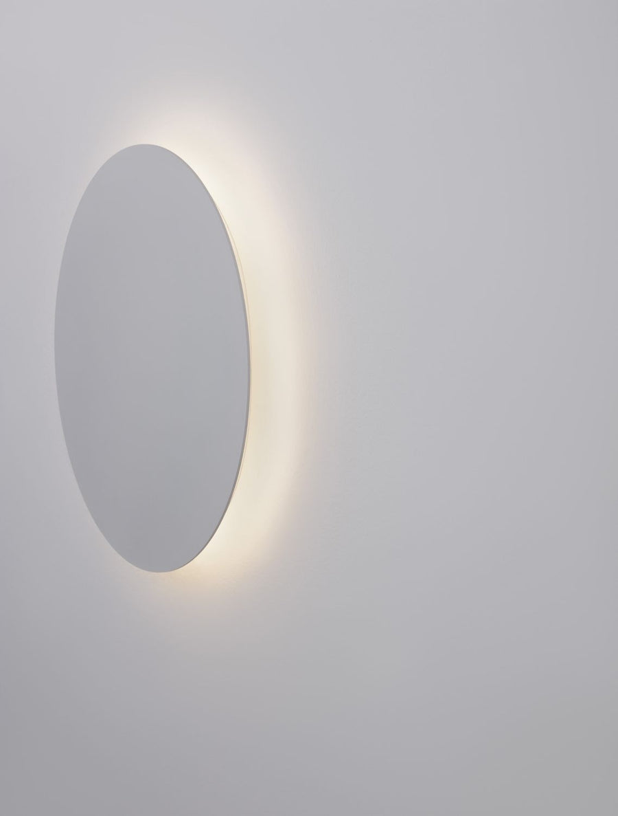 Applique murale Cyrcle blanche, H 30 cm