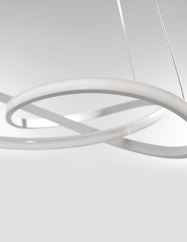 Suspension Fusion blanche