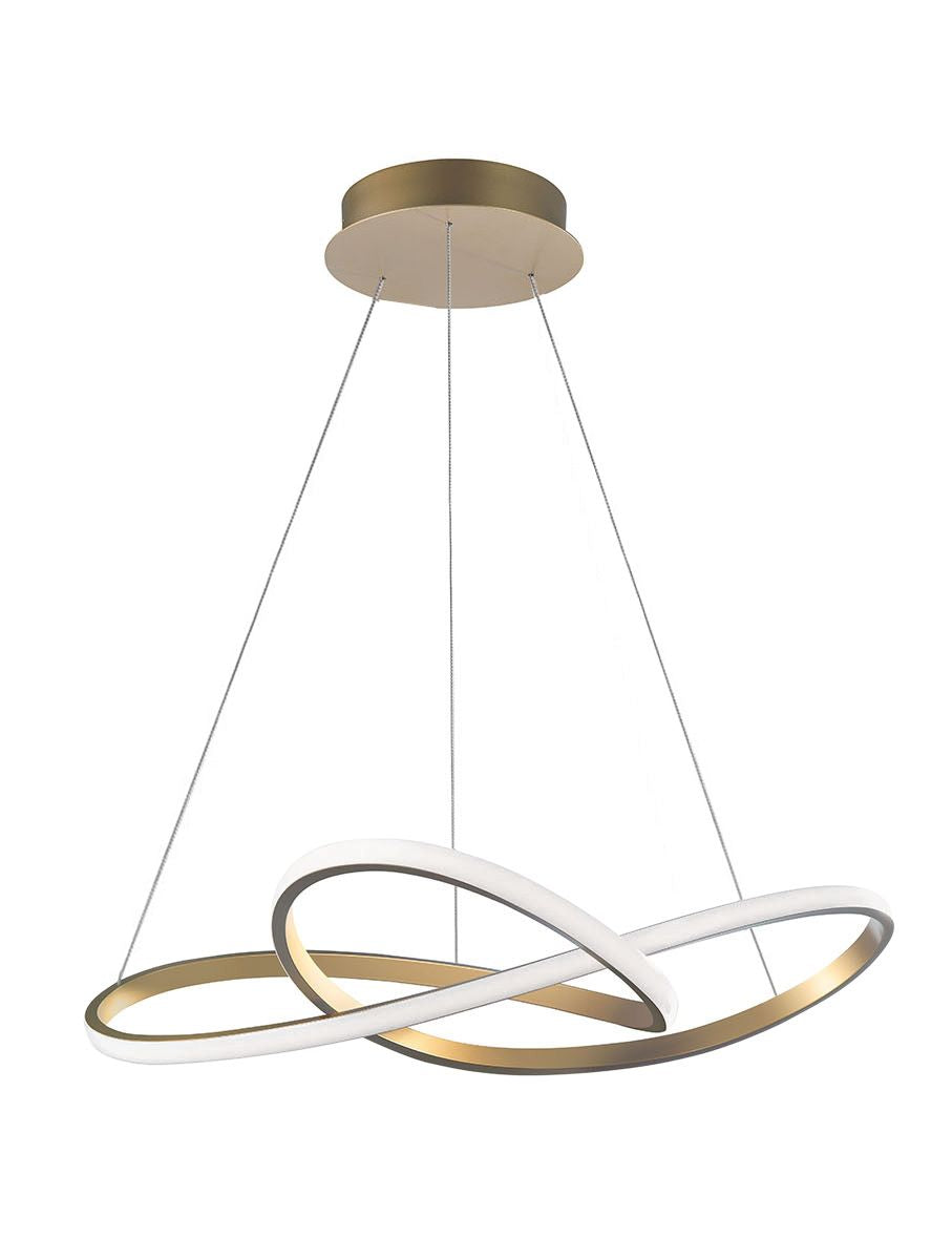 Produit sur fond blanc, montrant le pavillon de plafond et les câbles de suspension
