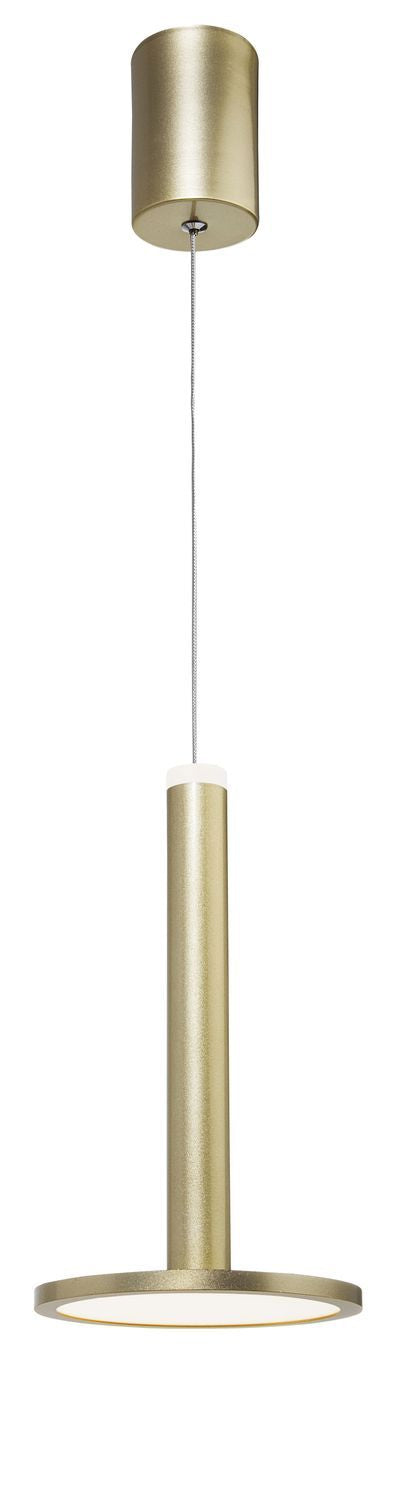 Suspension Palencia laiton, H 120 cm