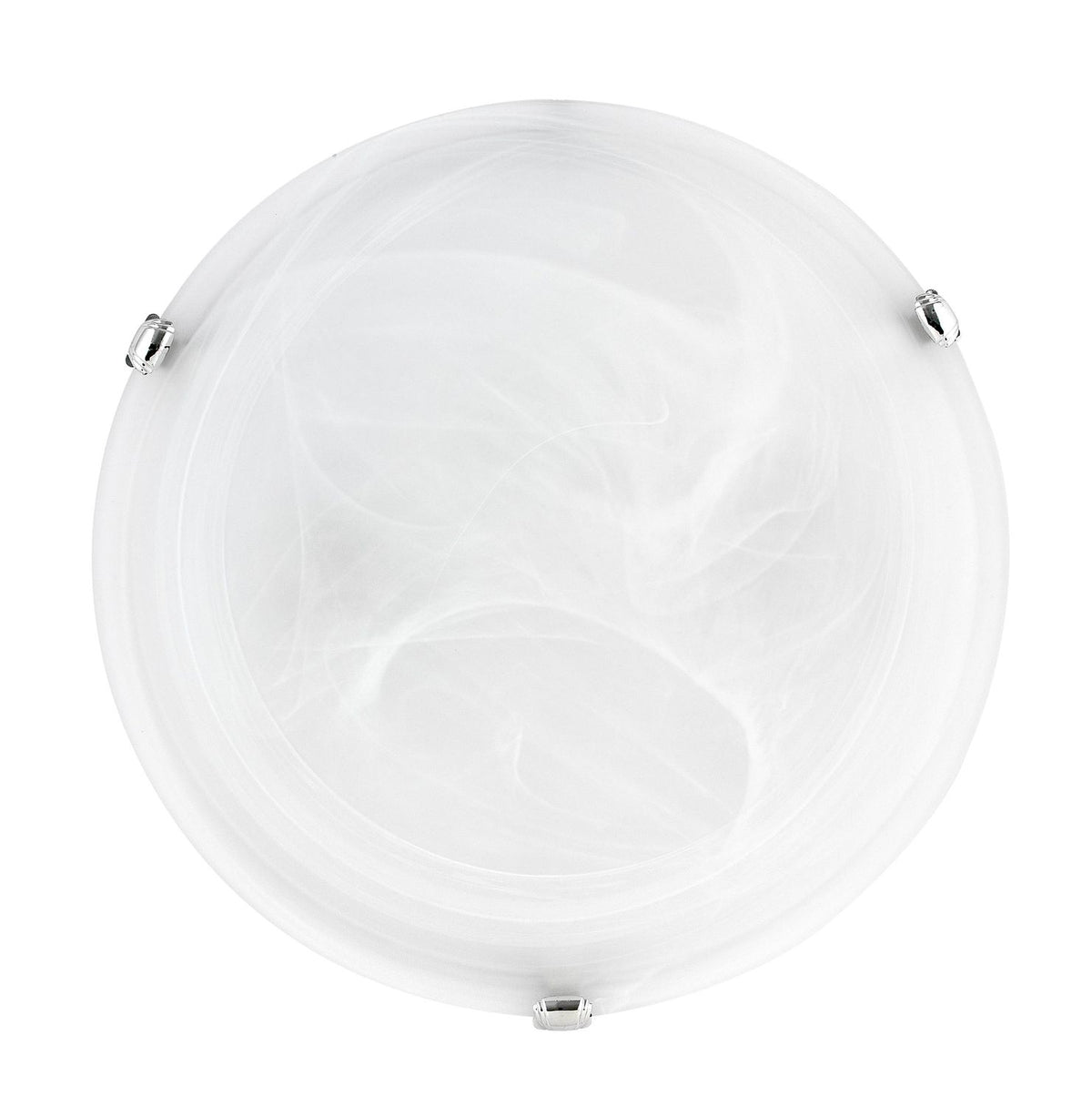 Plafonnier Giorno blanc, verre