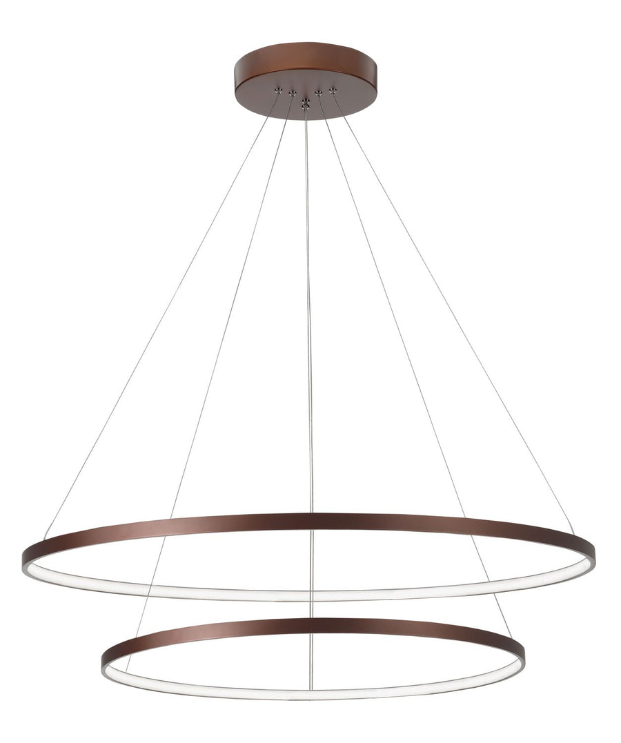 Suspension Ferrol marron, H 130 cm