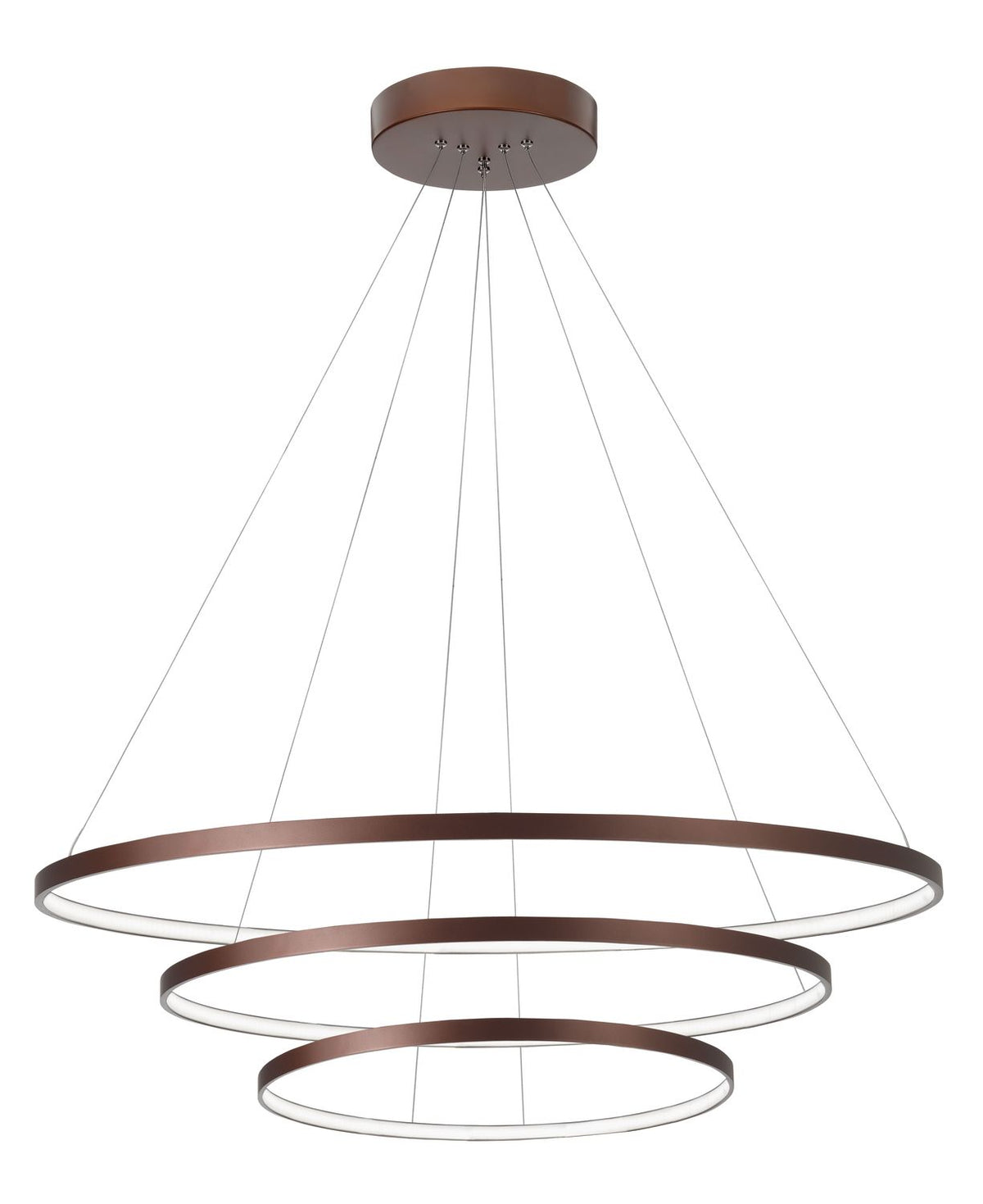 Suspension Ferrol marron, H 150 cm