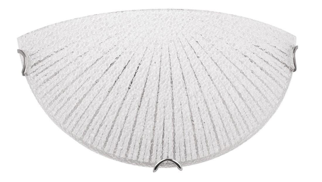 Applique murale Shell blanche, verre