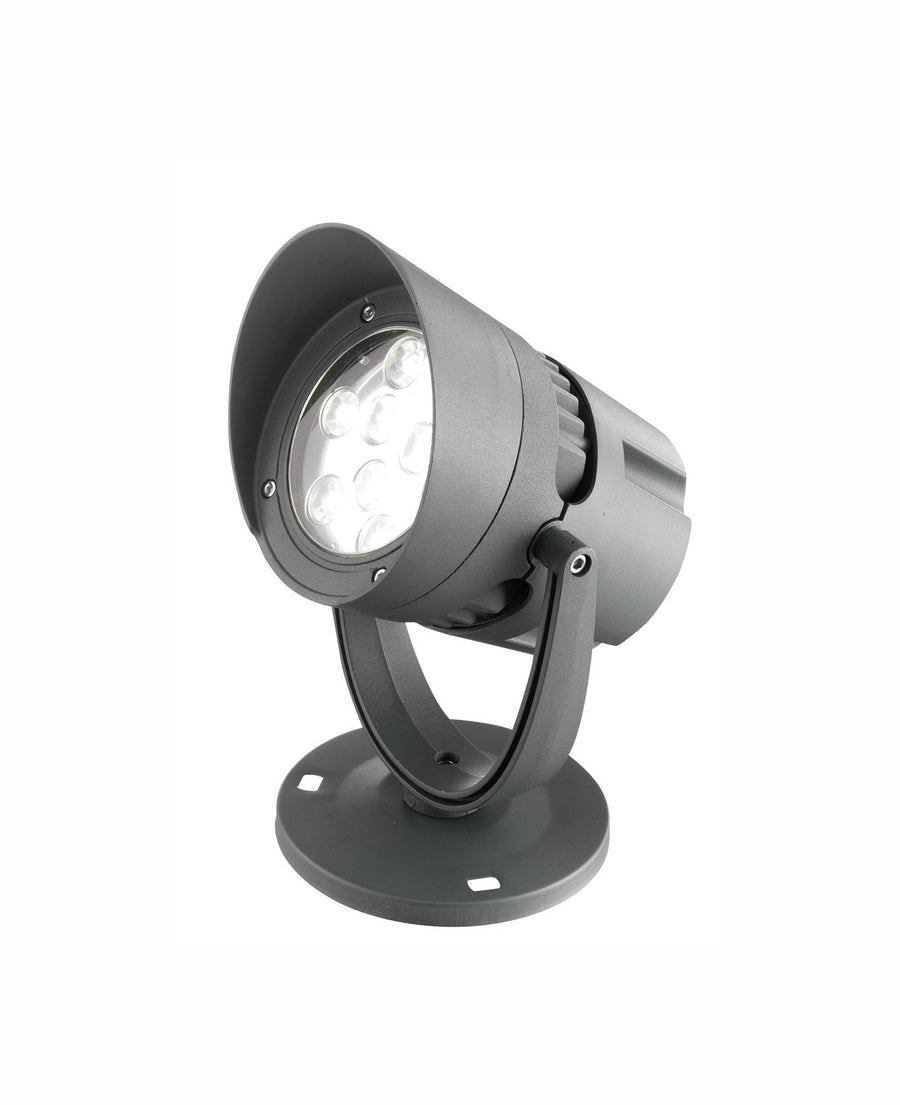 Projecteur extérieur North gris, verre