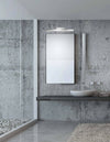 Applique murale Modena chromée, L 49 cm (787003)
