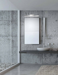 Applique murale Modena chromée, L 49 cm (787003)