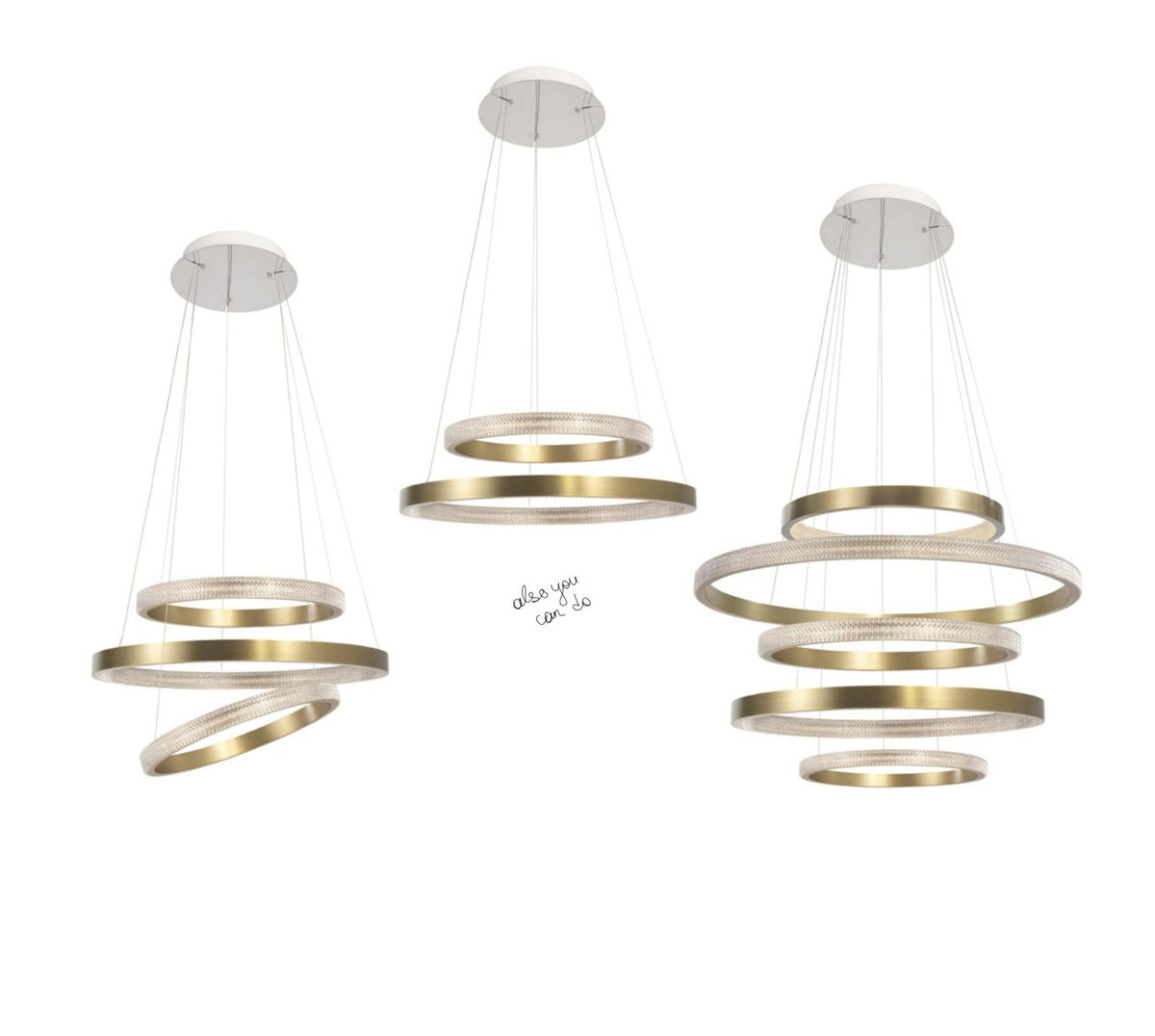 Suspension Orlando laiton (86016802)