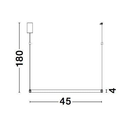 Suspension Vegas laiton (86016808)