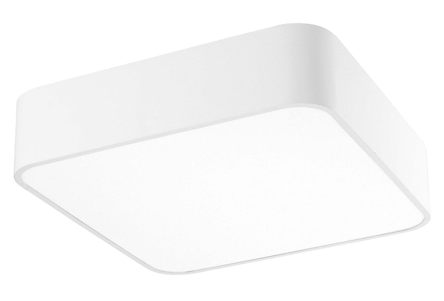 Plafonnier Ragu blanc, L 46 cm