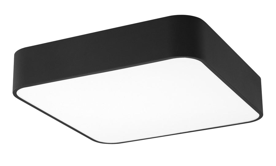 Plafonnier Ragu noir, L 46 cm