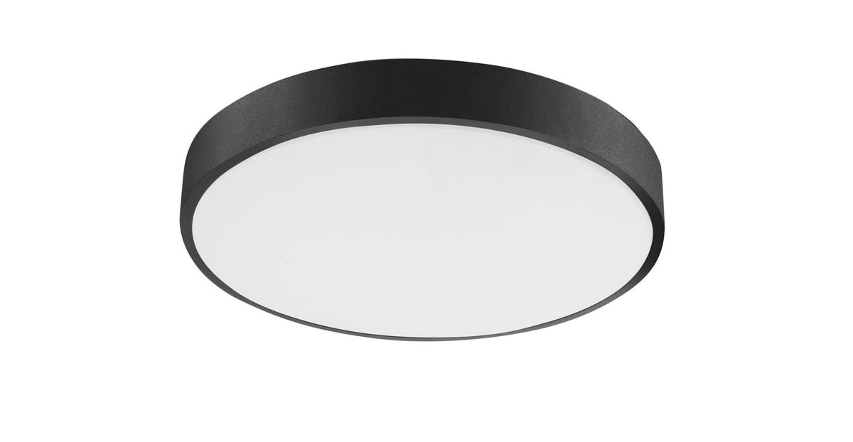 Plafonnier Hadon noir
