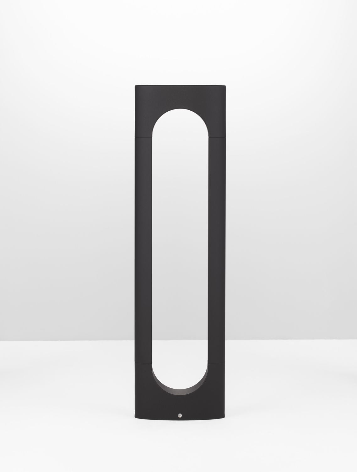 Borne extérieure Portal noire, H 65 cm