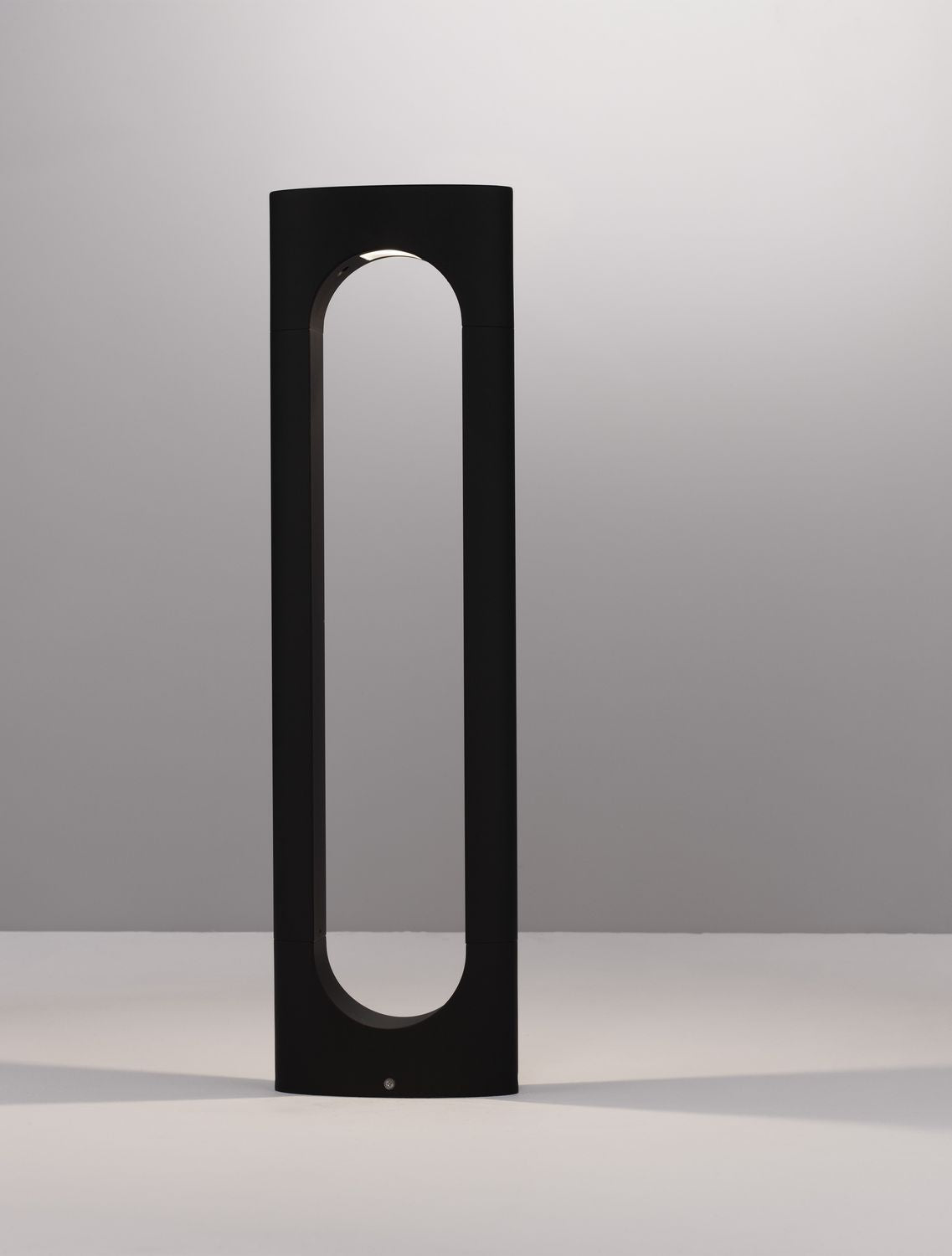 Borne extérieure Portal noire, H 65 cm