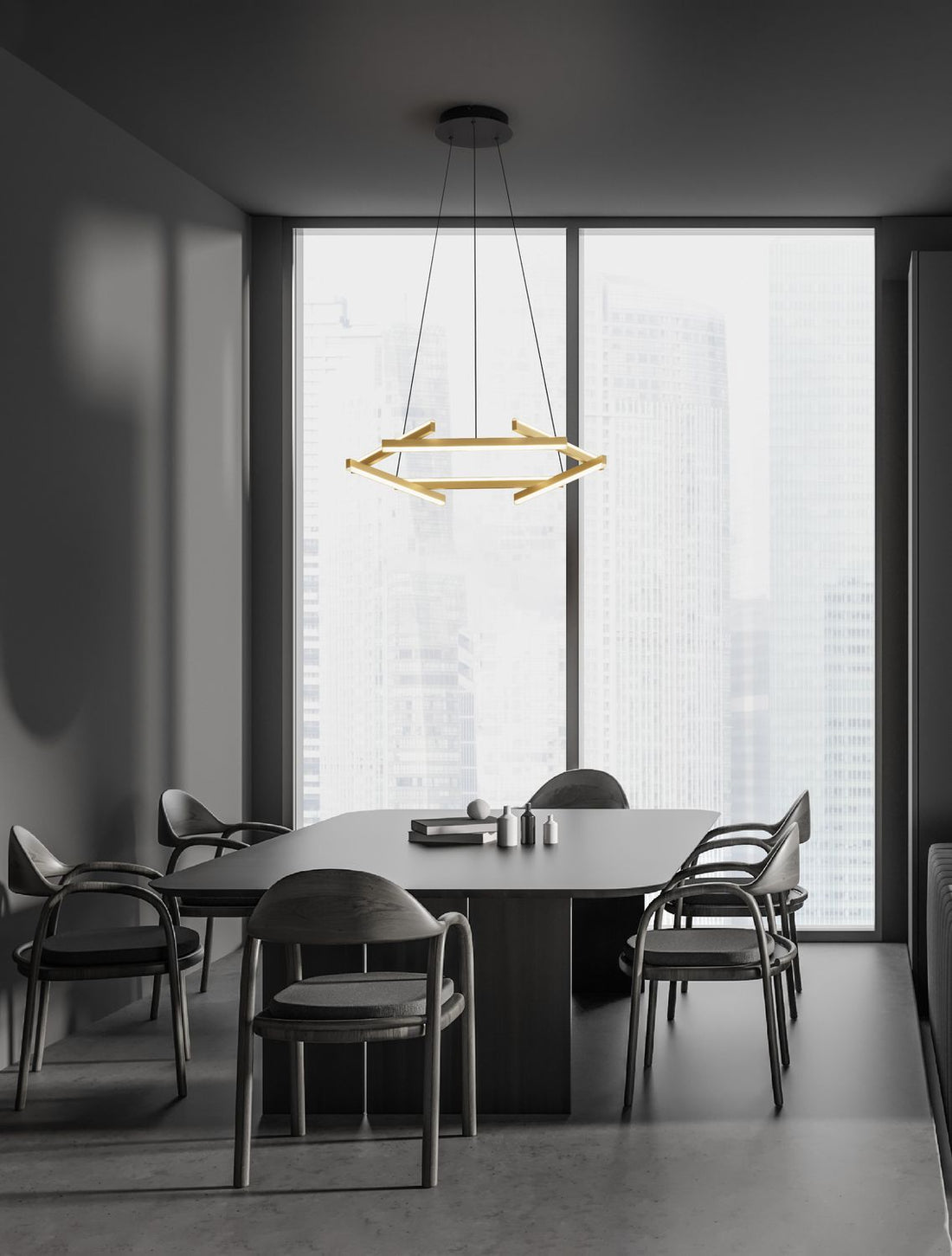 Suspension luminaire | Hyde Dorée