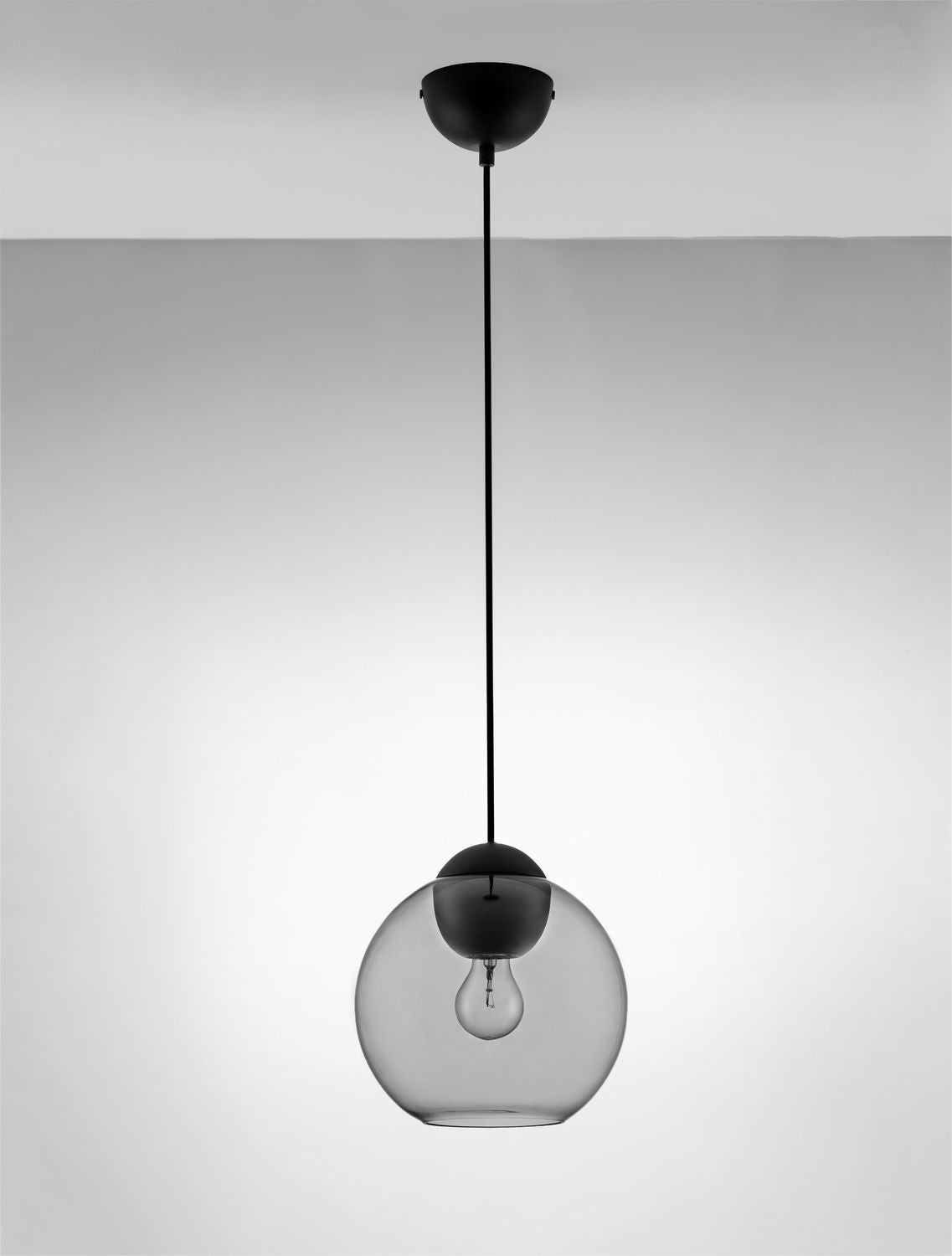 Suspension Midori noire, verre (9009241)