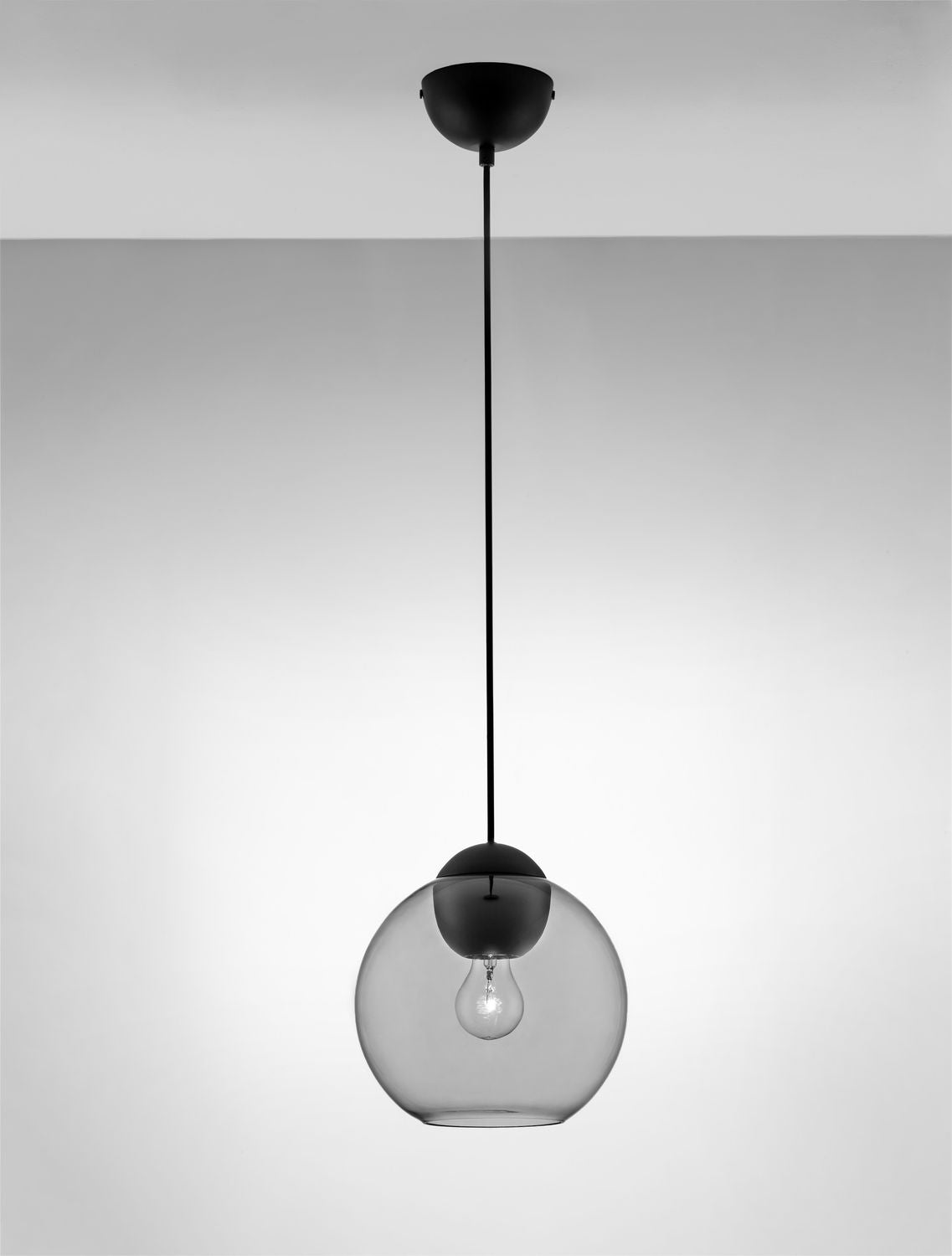 Suspension Midori noire, verre (9009241)