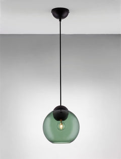 Suspension Midori noire, verre (9009242)