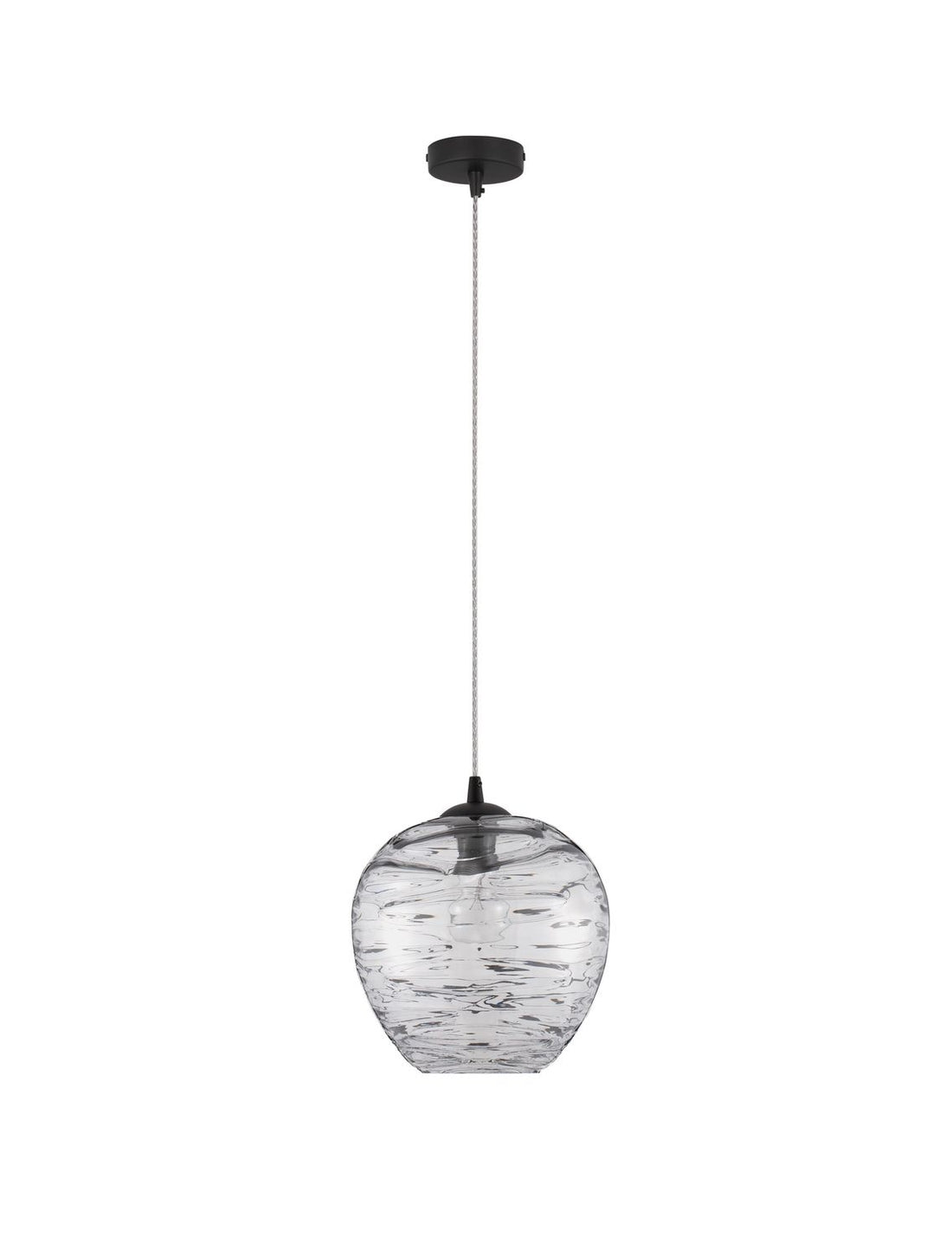 Suspension Evleen noire, verre (9009258)