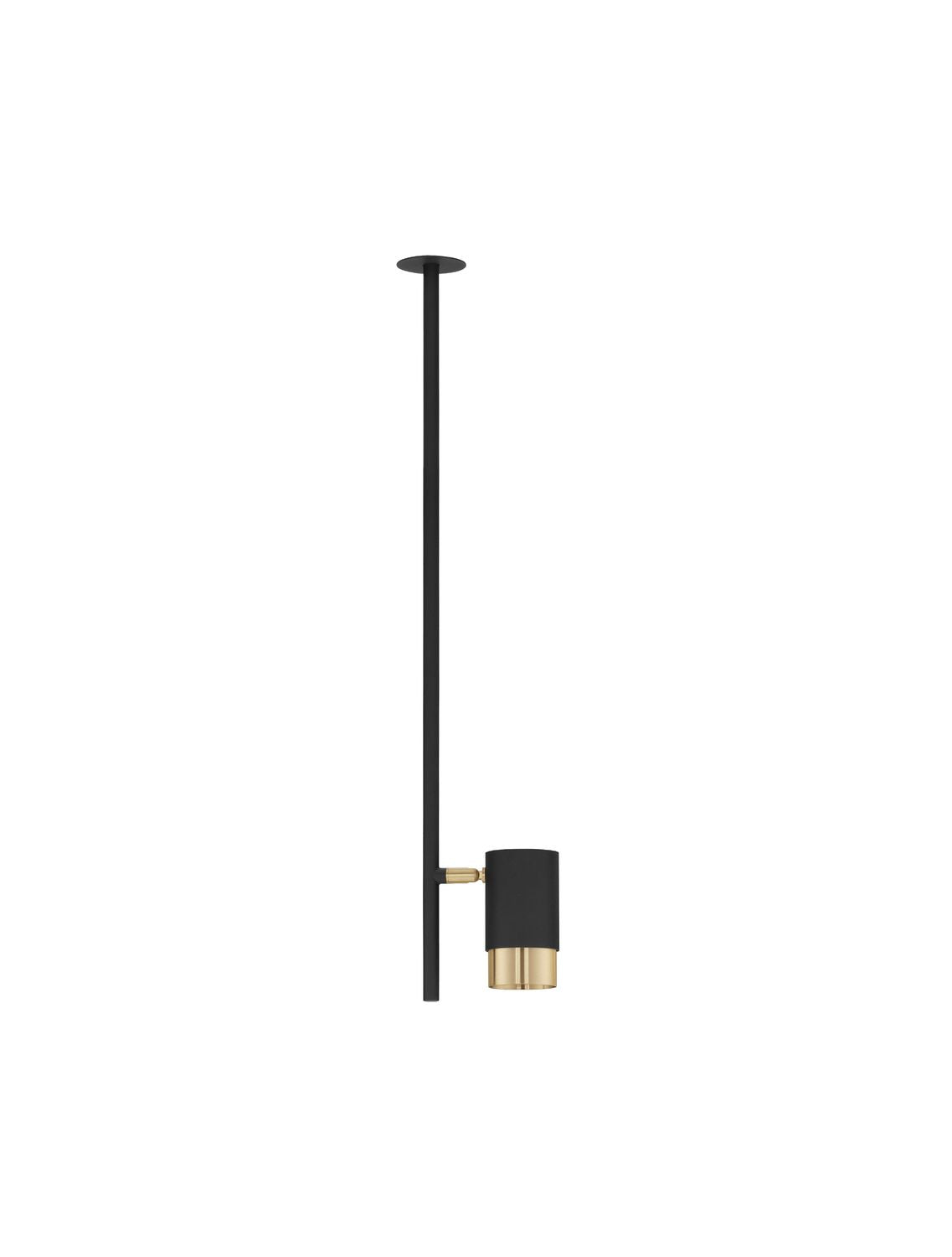 Suspension Pongo noire, H 64,3 cm