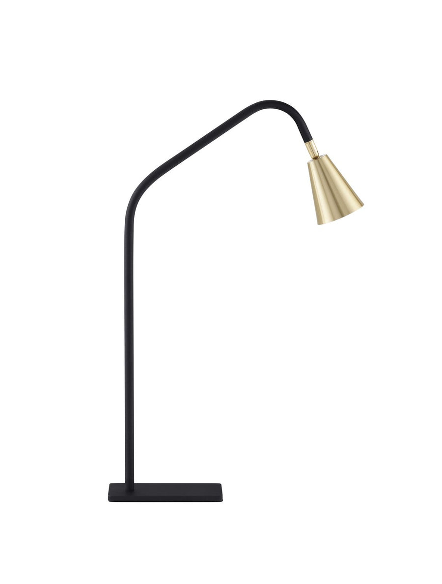Lampe à poser Geko noire