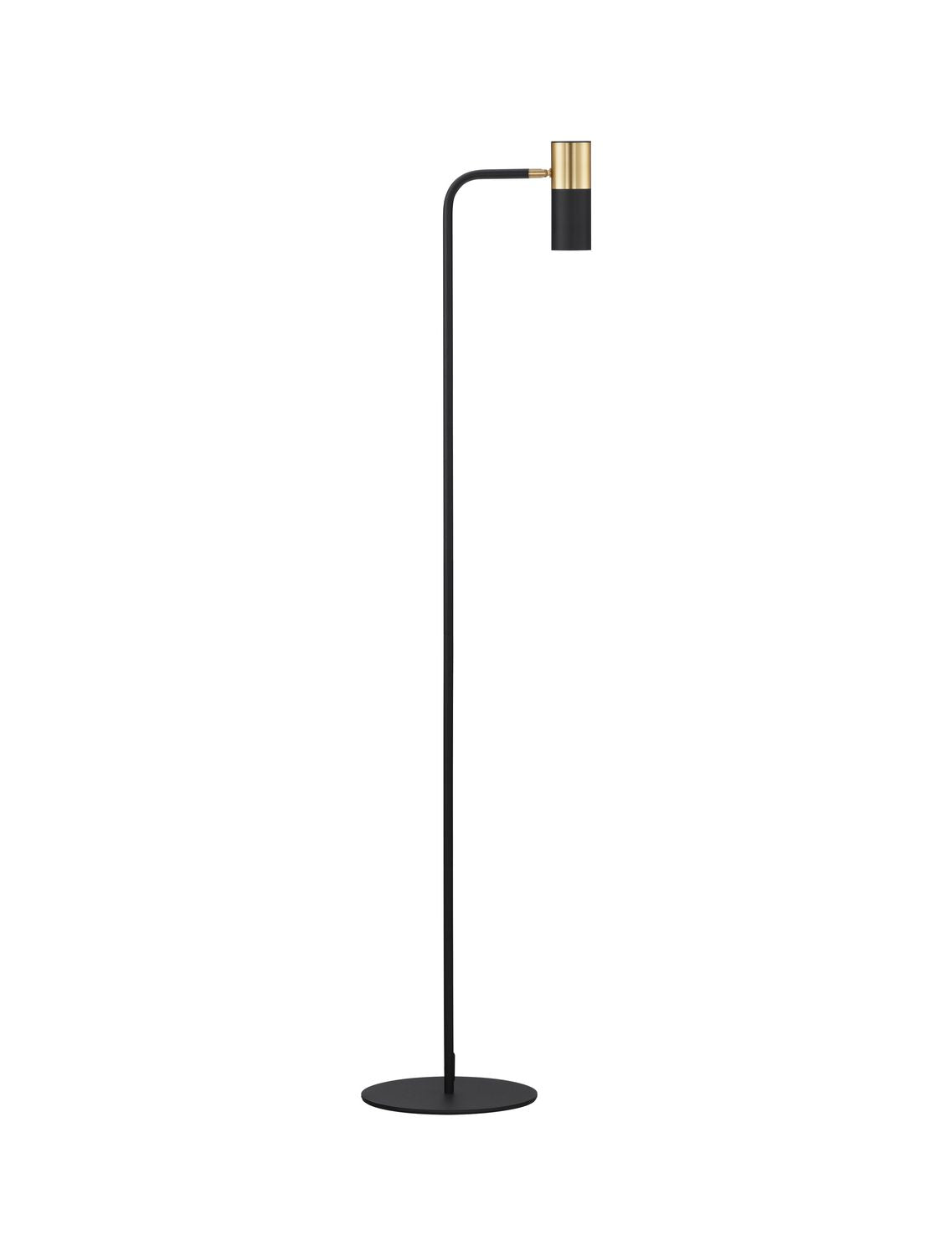 Produit seul de face sur fond blanc, tige fine et tête cylindrique noire.