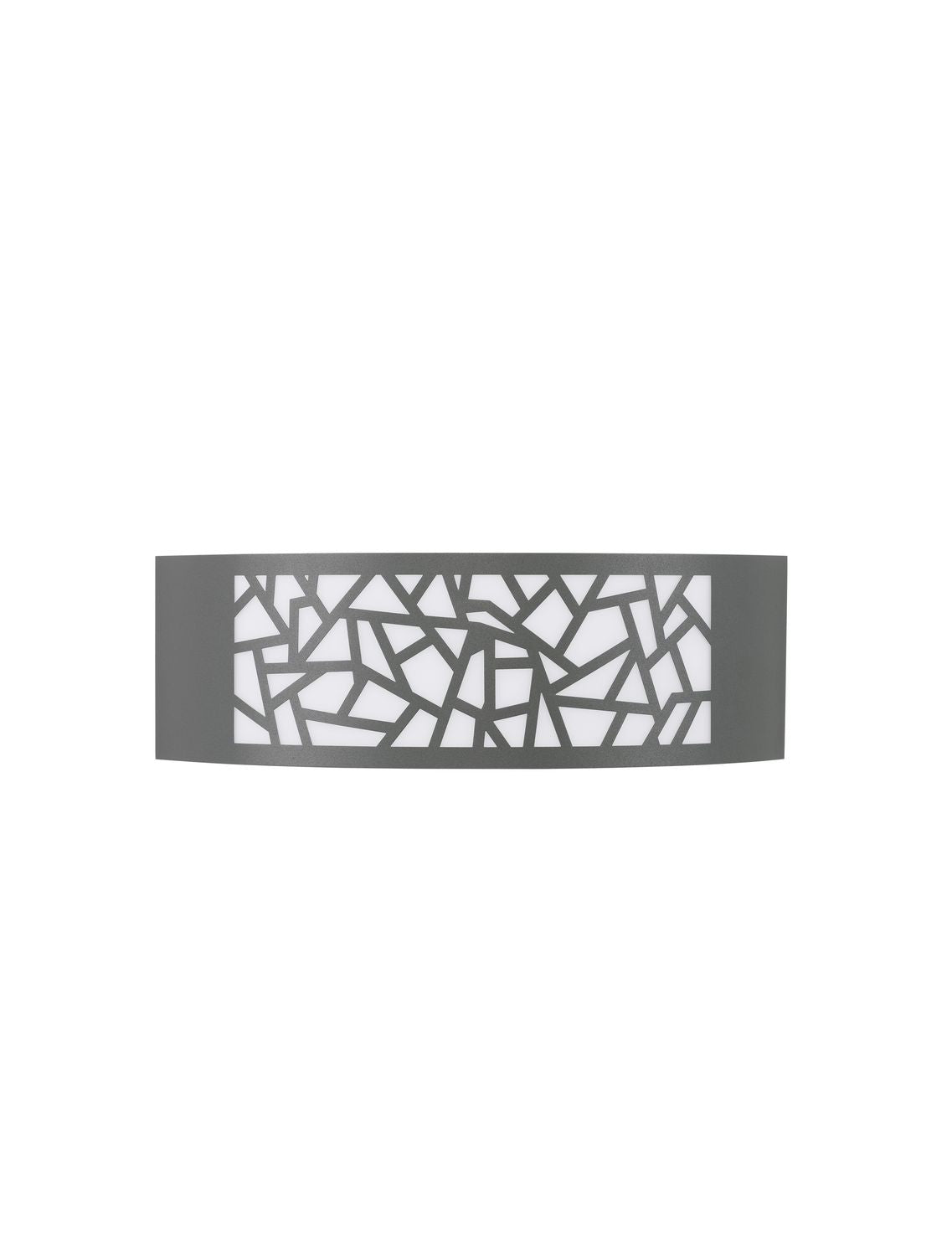 Applique extérieure Zenith grise, L 30,3 cm (9020932)