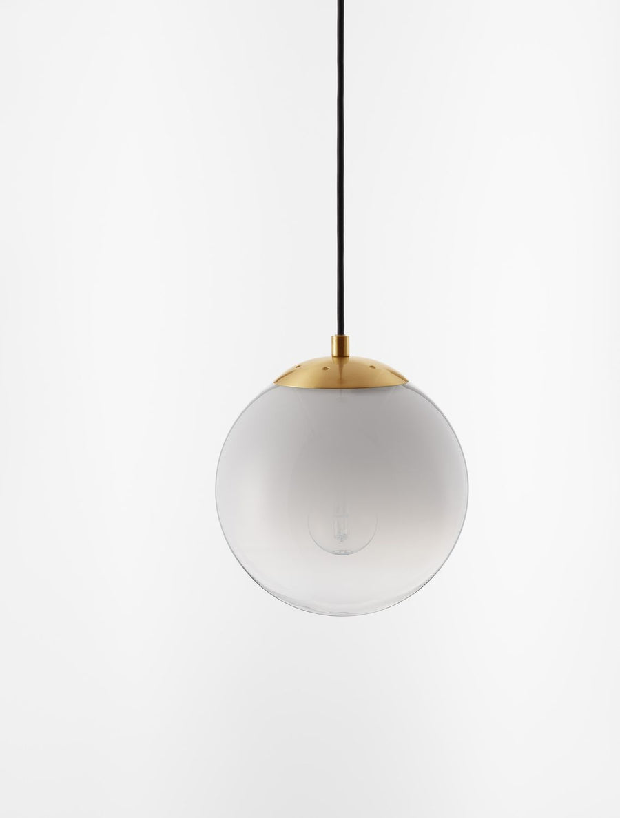 Suspension Vita dorée, verre (9028837)
