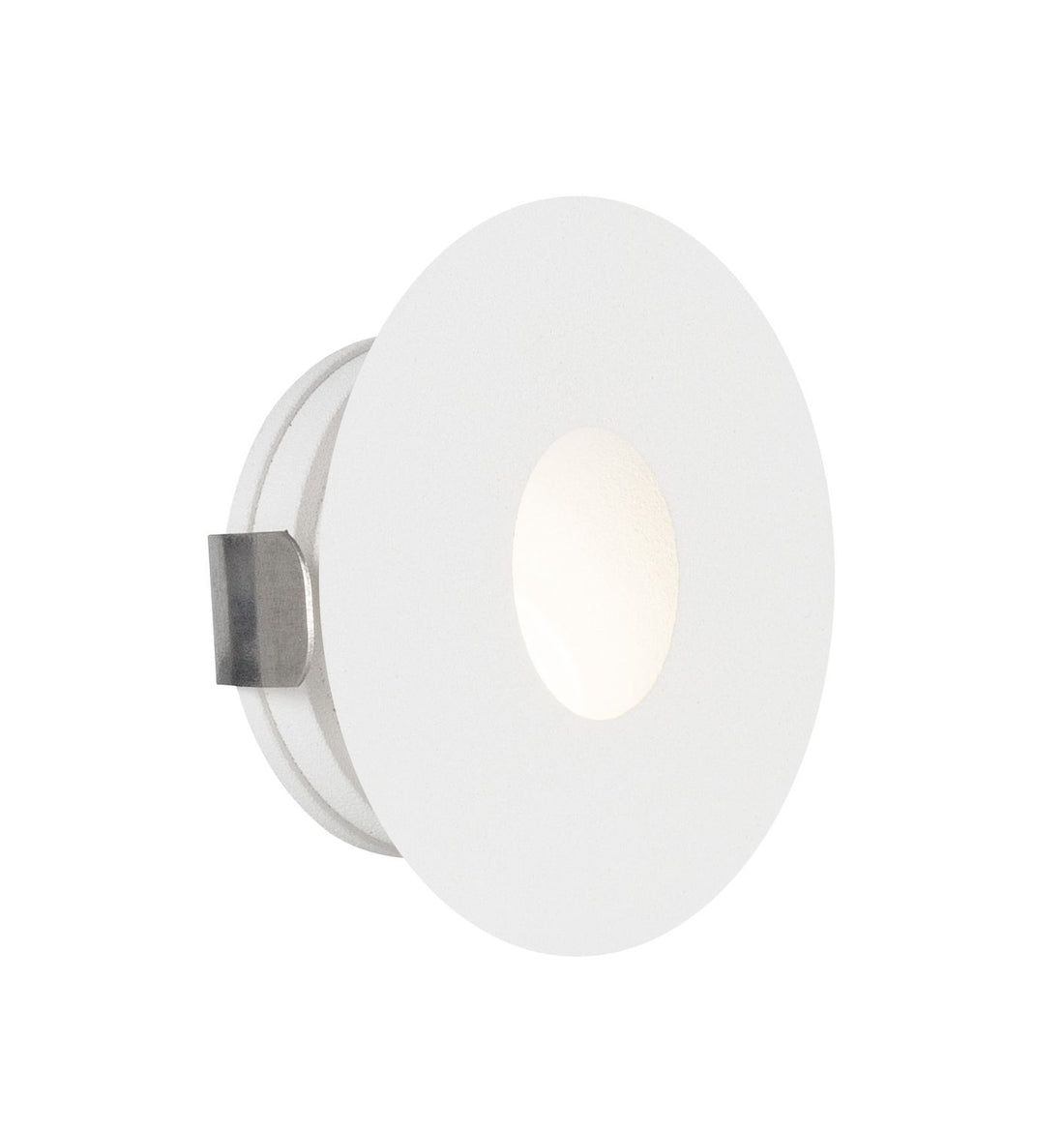 Applique extérieure Passagio blanche, H 3,7 cm (9031616)