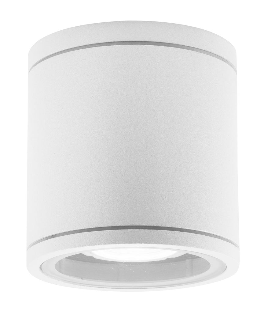 Plafonnier extérieur Cerise blanc, H 9 cm (9040061)