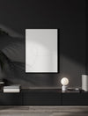 Lampe à poser Kenio blanche, verre