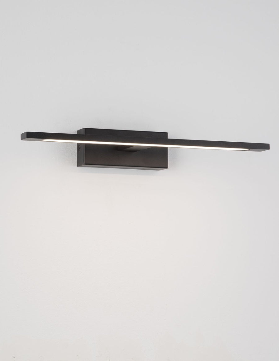 Applique murale Mondrian noire, L 41,5 cm