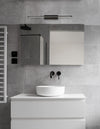 Applique murale Mondrian noire, L 62 cm