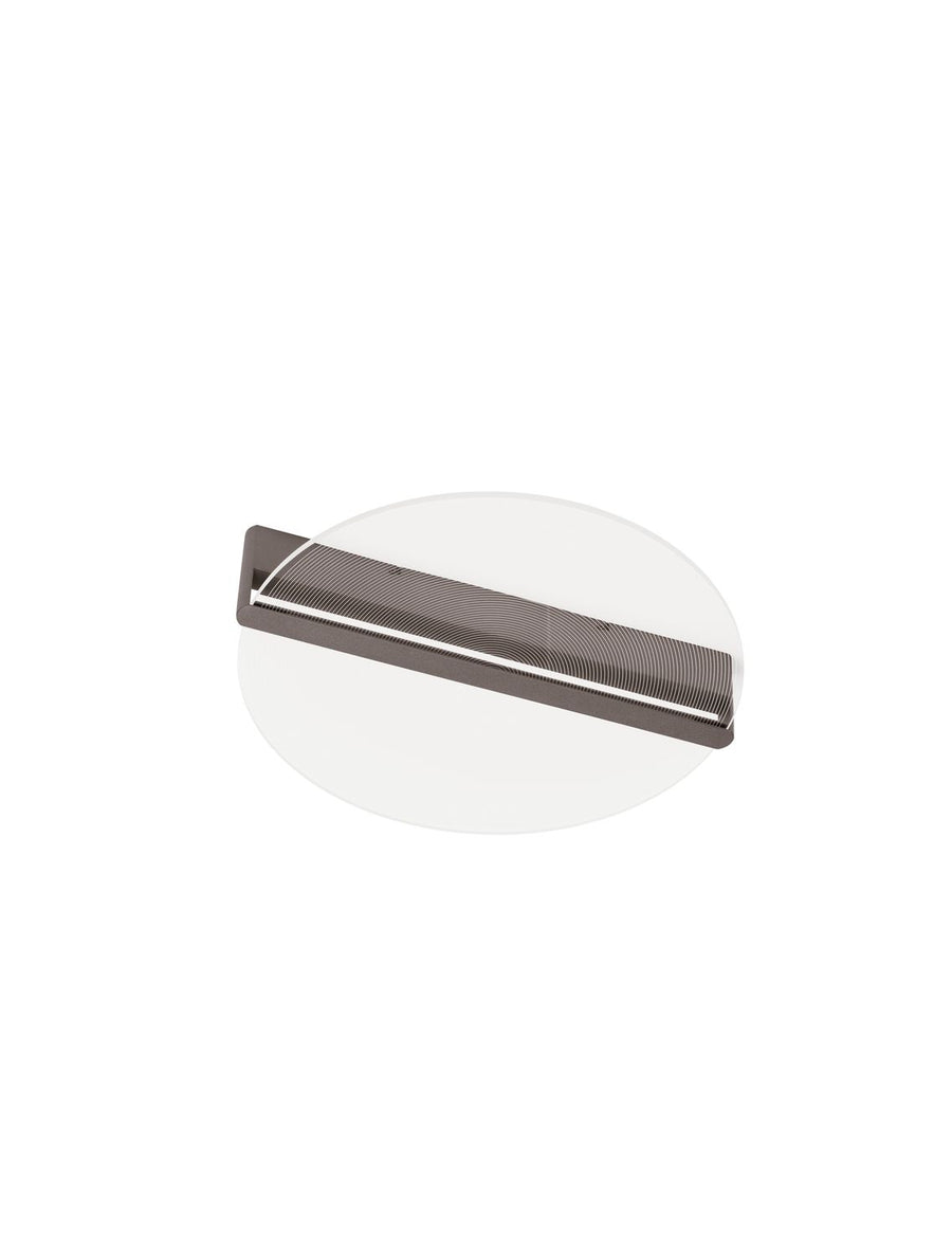 Plafonnier Noah marron, L 58,5 cm