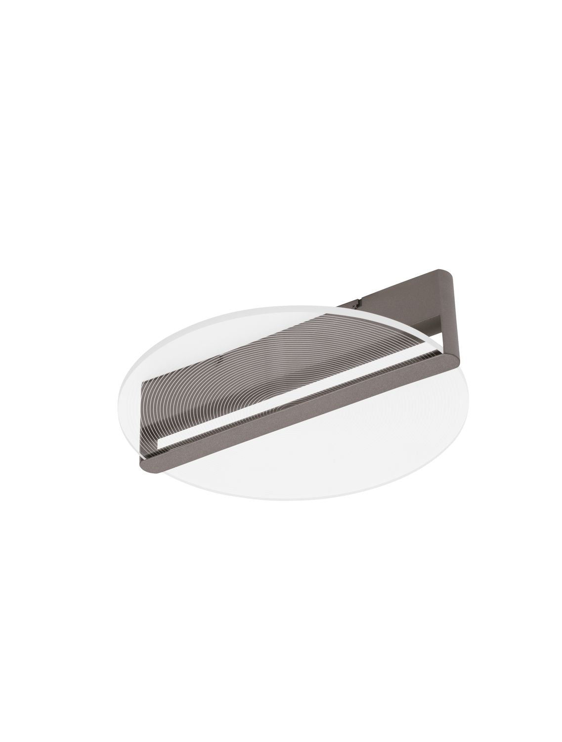 Plafonnier Noah marron, L 44,5 cm