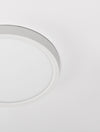 Plafonnier Dixie blanc, Ø 22 cm