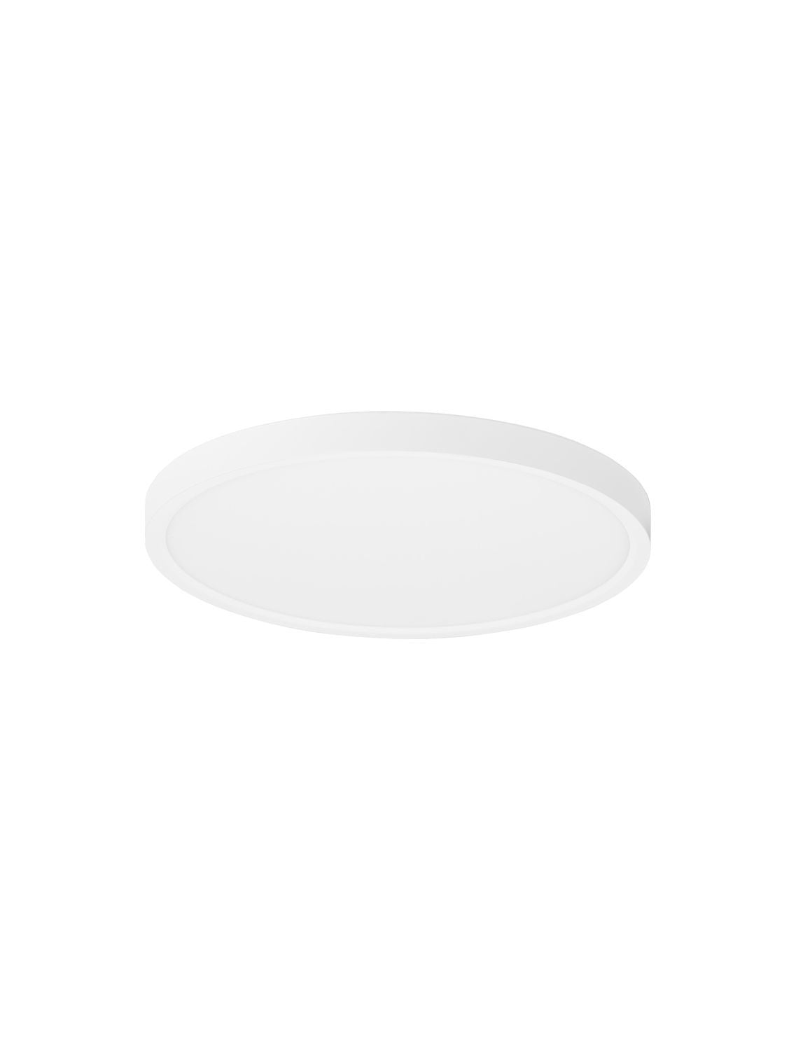 Plafonnier Dixie blanc, Ø 30 cm