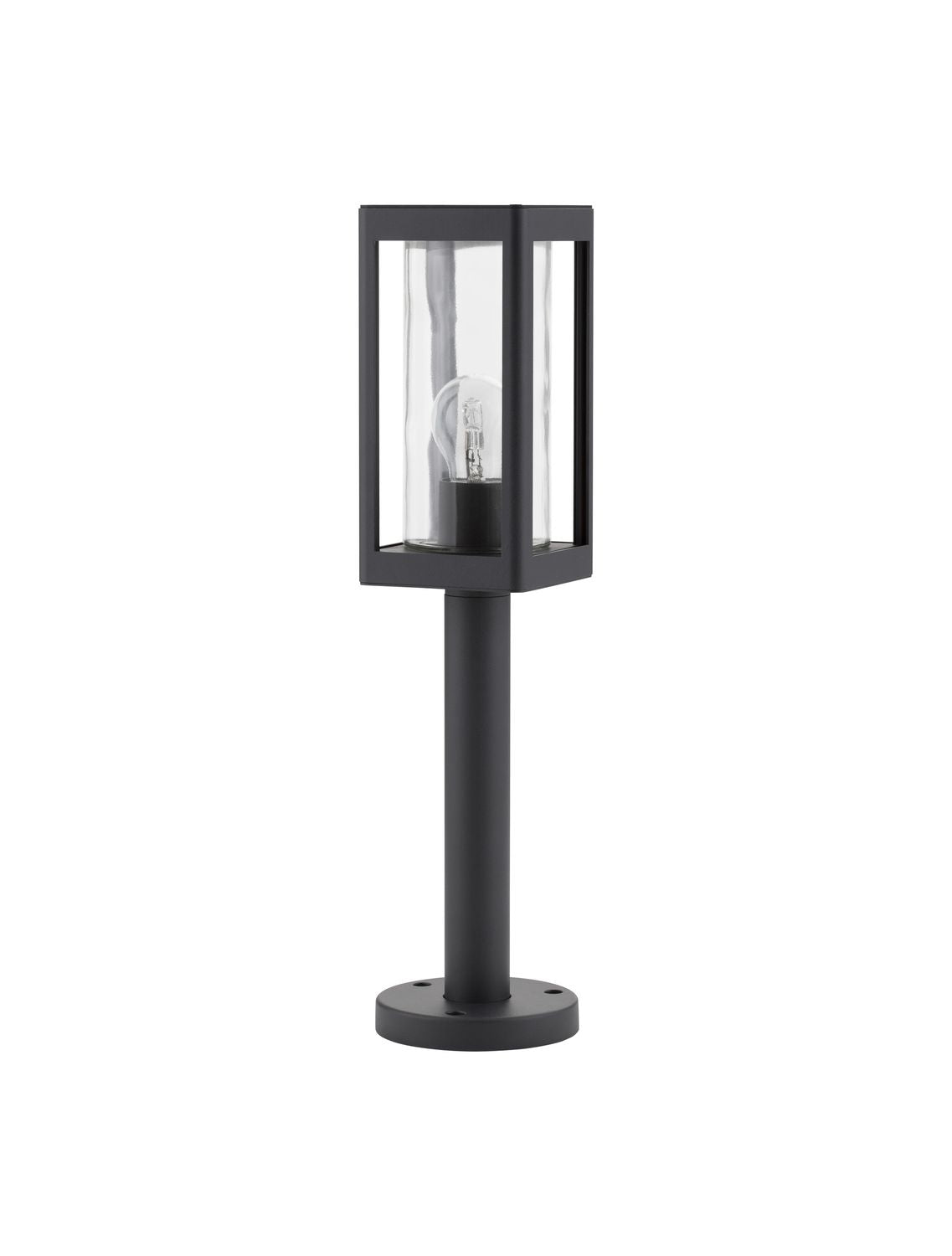 Borne extérieure Figo grise, verre