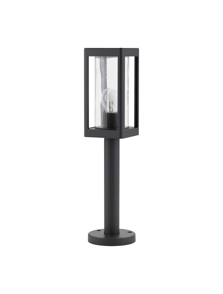 Borne extérieure Figo grise, verre
