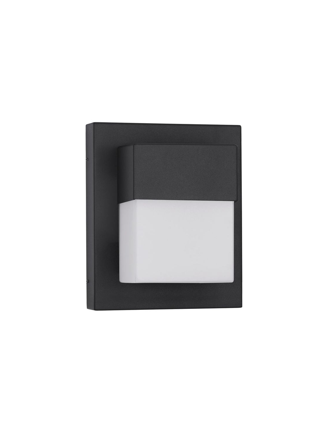 Applique extérieure Leto noire, H 17,5 cm