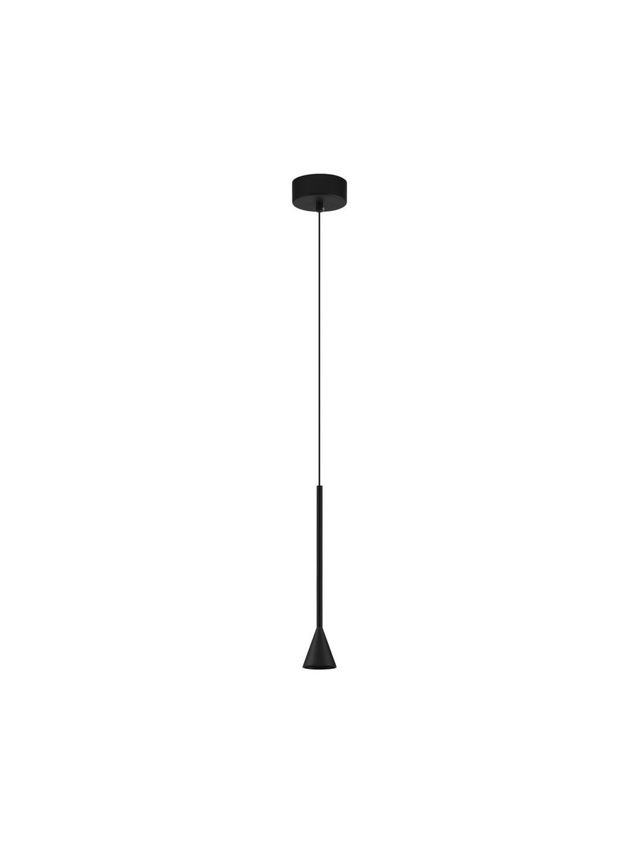 Suspension NET noire, H 200 cm