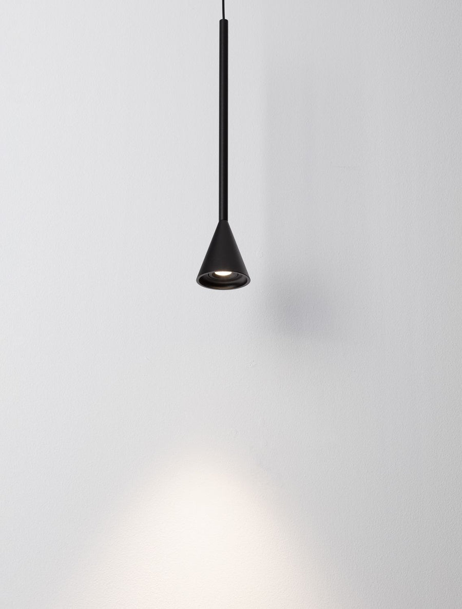 Suspension NET noire, H 200 cm