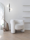 Suspension Nuvole noire, verre (9061436)