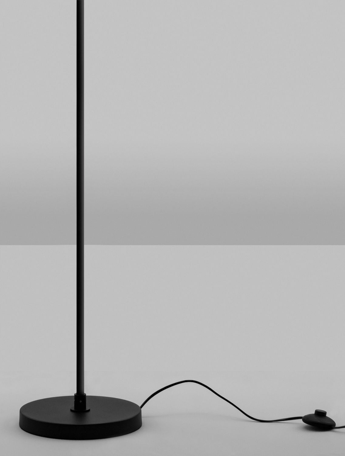 Lampadaire Nuvole noir, verre