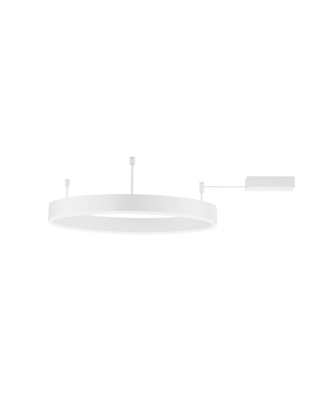 Suspension Motif blanche, L 60 cm