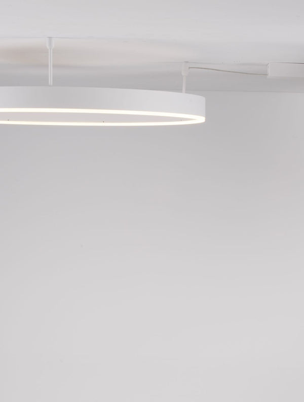 Suspension luminaire | Motif Blanche L 80 cm